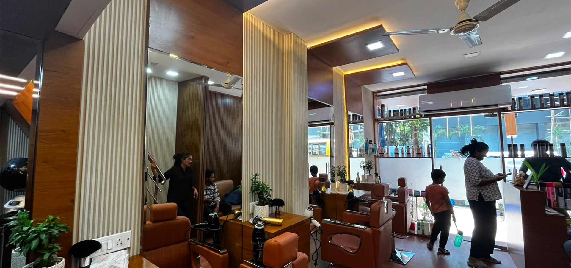 Glamour Family Salon Interior